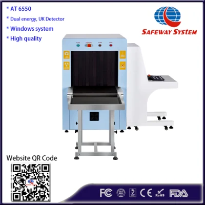 Scanner de segurança de raios X Detector de transportadores de raios X de segurança para inspeção de bagagem e encomendas