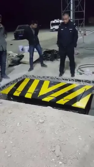 Bloqueador de estrada hidráulico e retrátil de aço inoxidável de alta qualidade