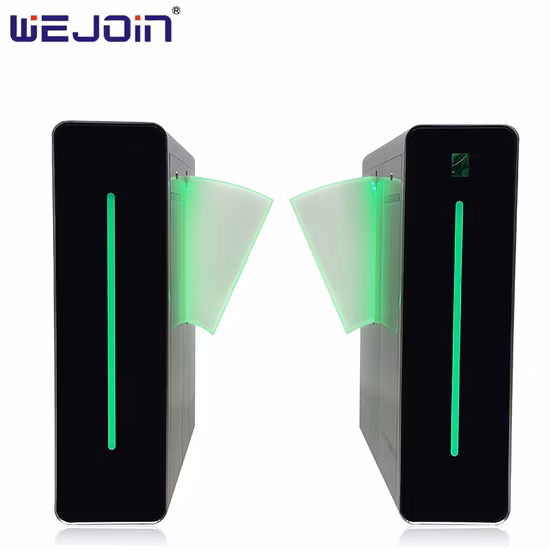 Entrada do saguão controle de acesso cintura alta catraca óptica