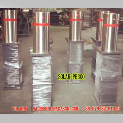 Bollard semi-automático com luzes solares pH300-L