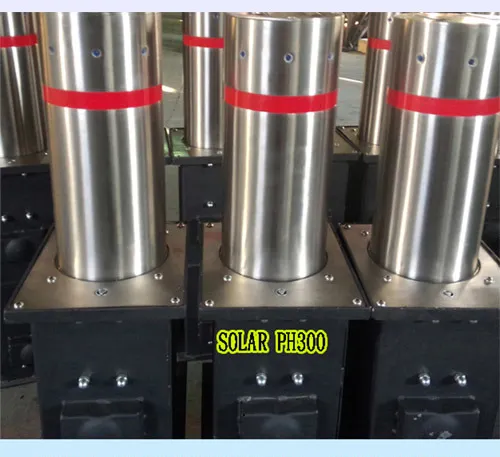 Bollard semi-automático com luzes solares pH300-L