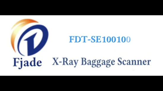 Leitor de Bagagem de Raios X Fdt-Se100100 Possui Sistema de Reconhecimento Automático de Líquidos Perigosos
