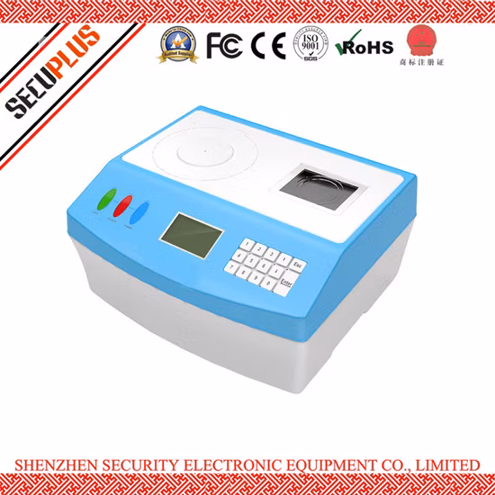 Scanner de líquido perigoso quente para uso militar, policial, militar, militar